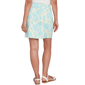Womens Hearts of Palm It''s a Spring Thing Pull On Floral Skort - image 2
