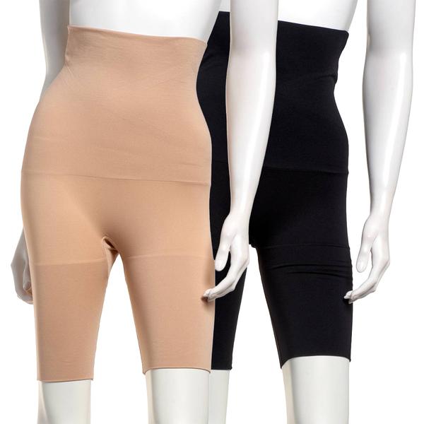 Womens Skinnygirl Shapewear Thigh Slimmers - SG6324-2PKC - image 
