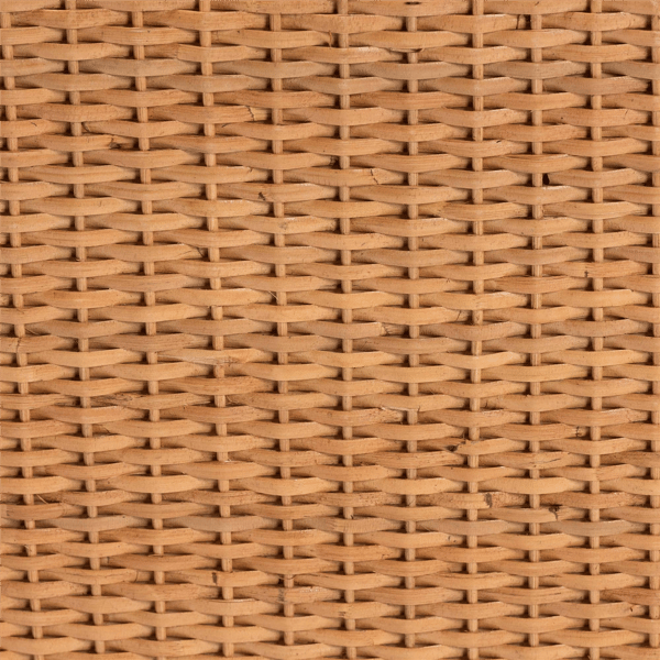 bali & pari Andrea Natural Rattan End Table