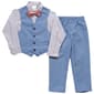 Boys (4-7) Van Heusen(R) Poplin Vest Set with Bow Tie - Blue Allure - image 1