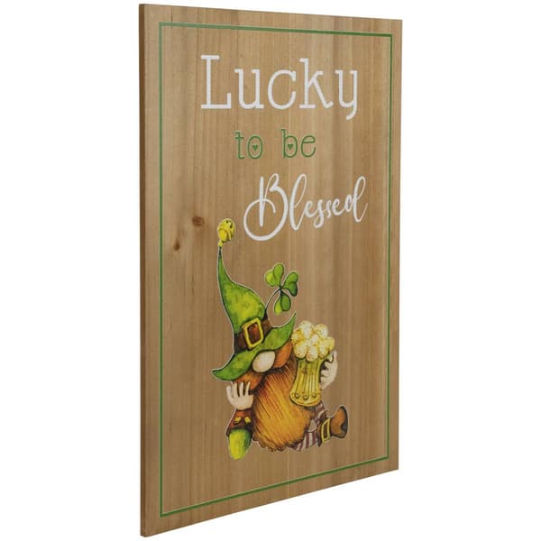 Northlight Seasonal Blessed St. Patrick''s Day Wall Sign
