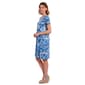Plus Size Architect® Short Sleeve Tonal Floral A-Line Dress - image 3