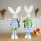 Northlight Seasonal Bunny Couple Easter Figurines - Set of 2 - image 2