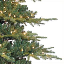 Puleo International 7.5ft. Pre-Lit Utah Fir Christmas Tree