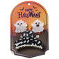 Womens Happy Halloween 3pk. Ghosts Claw Clips - image 1