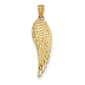 Gemstone Classics(tm) 14kt. Textured Angel Wing Charm - image 1