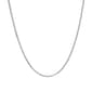 16in. Sterling Silver Square Snake Chain Necklace - image 1
