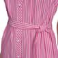 Womens Tommy Hilfiger Sleeveless Stripe Tie Waist Shirtdress - image 4