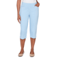 Petite Alfred Dunner Classics Pastel Millennium Allure Capris - image 1