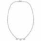 Gianni Argento Lab Created Opal/Cubic Zirconia Necklace - image 1