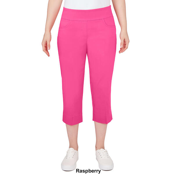 Womens Ruby Rd. Key Items Alt Tech Capri Pants w/Slits