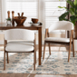 Baxton Studio Virden Boucle Upholstered Dining Chair - Set of 2 - image 7