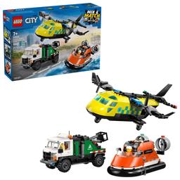 LEGO(R) City Airplane Service Truck & Hovercraft Building Kit