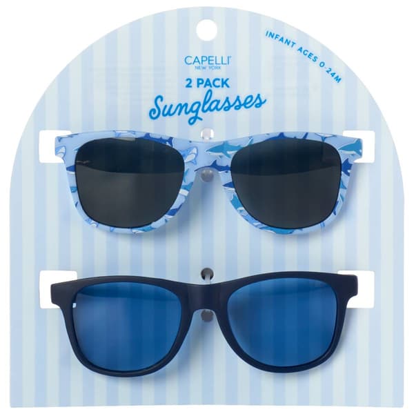Toddler Capelli New York 2pk. Shark & Solid Sunglasses - image 