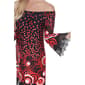 Womens White Mark Lenora Shift Dress - Black/Red - image 3