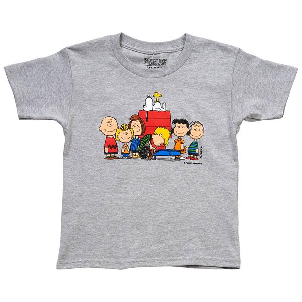 Boys (4-7) Peanuts(tm) Snoopy Group Short Sleeve Tee - image 