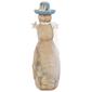 Resin Sand Look Snowman Figurine - image 1