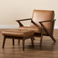 Baxton Studio Bianca Modern Walnut Brown Furniture Bundle