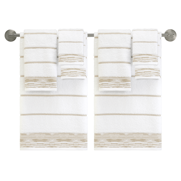 Nicole Miller Sydney 4pk. Washcloth Set
