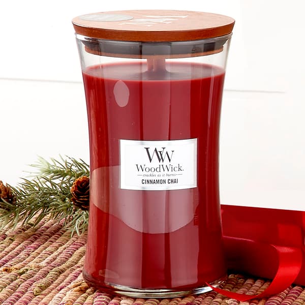 WoodWick&#174; Cinnamon Chai 22oz. Jar Candle