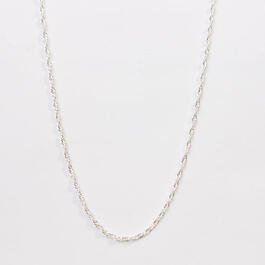 Pure 100 by Danecraft Silver Singapore 20in. Necklace