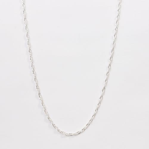 Pure 100 by Danecraft Silver Singapore 20in. Necklace - image 