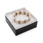 Nine West Boxed Tri-Tone Scalloped Stretch Bracelet - image 1