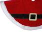 Northlight Seasonal 20in. Santa Belt Buckle Christmas Tree Skirt - image 3