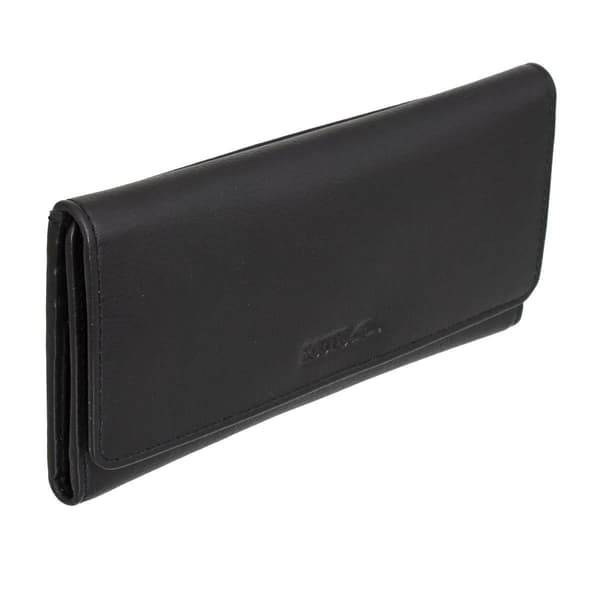 Womens Roots Silhouette Slim Wallet