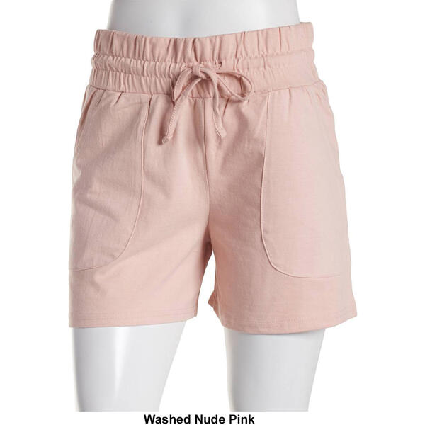 Womens The Sweatshirt Project Drawstring Shorts - Nude Pink