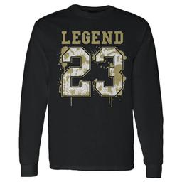 Boys (8-20) 23 Legend Splatter Long Sleeve w/ Earbuds