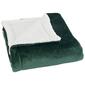 Mountain Ridge Plush Sherpa Throw - image 1