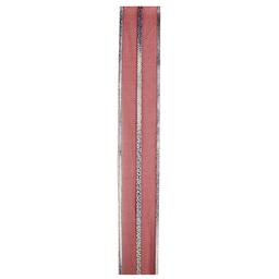 Northlight Seasonal 12 Spools Red & Silver Striped Ribbon