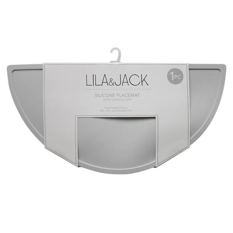 Baby Unisex Lila & Jack Half Moon Silicone Placemat