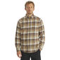 Mens LANDS END(R) Campside Flannel Shirt - Cocoa - image 1