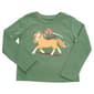 Girls (4-6x) Tales & Stories Long Sleeve Horse & Stable Tee - image 1