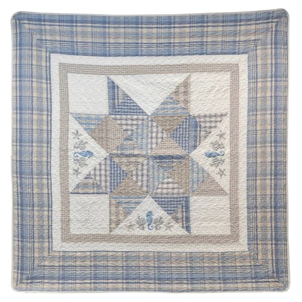 Donna Sharp Coastal Star Reversible Throw - image 