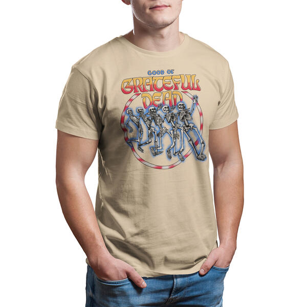 Young Mens Short Sleeve Grateful Dead Graphic Tee - image 