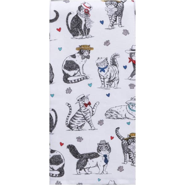Kay Dee Cat Dual Kitchen Towel - image 