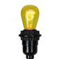 Northlight Seasonal 25pk. S14 Yellow Christmas Replacement Bulbs - image 3