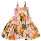 Girls &#40;7-16&#41; Bonnie Jean Sleeveless Smocked Bodice Floral Dress - image 3