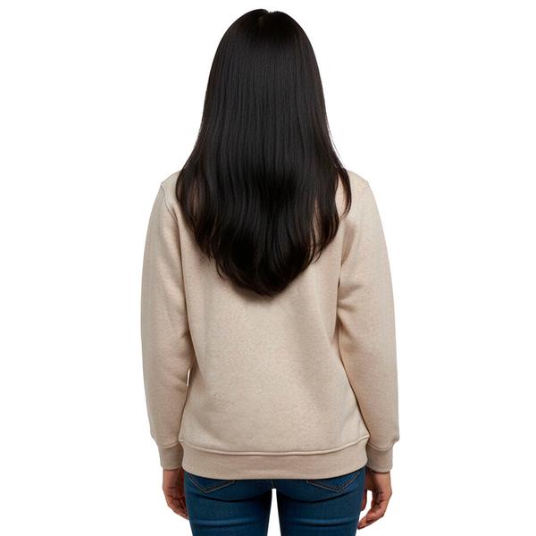 Petite Hasting & Smith Patchwork Pumpkin Fleece Sweatshirt