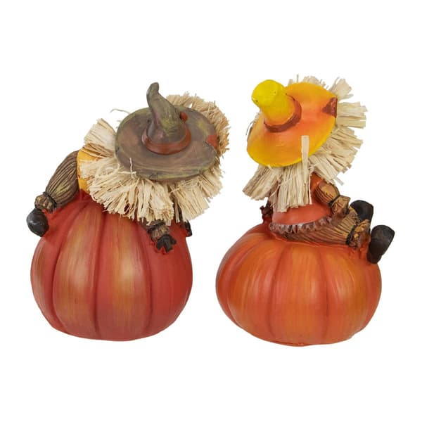 Northlight Seasonal Scarecrow Thanksgiving Figures - Set of 2