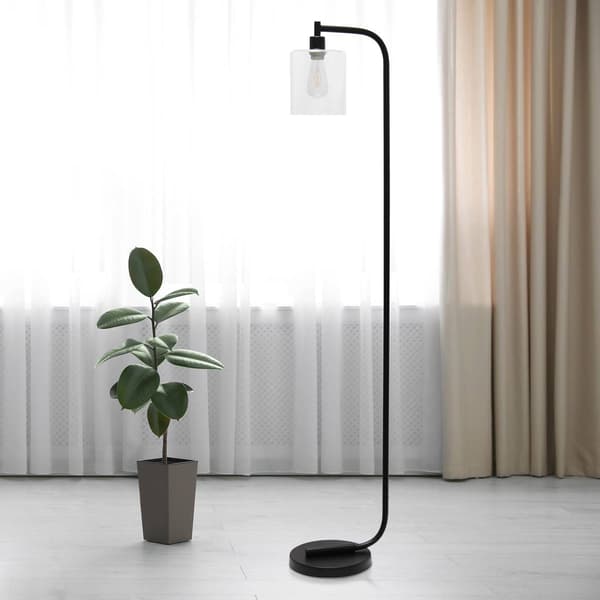 Simple Design Antique Style Industrial Iron Lantern Floor Lamp