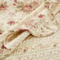 Greenland Home Fashions™ Antique Rose Ecru Quilt Set w/ Pillows - image 3