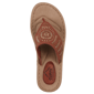 Womens Cliffs by White Mountain Cienna Memory Foam Thong Sandals - image 4