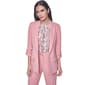 Womens Calvin Klein Long Tab Sleeve Open Jacket With Flap Pocket - image 1