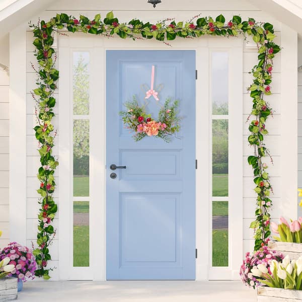 Northlight Seasonal Easter Bunny & Mixed Floral Wall Décor