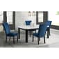 Elements Francesca Grey Velvet Side Chair Set - image 12