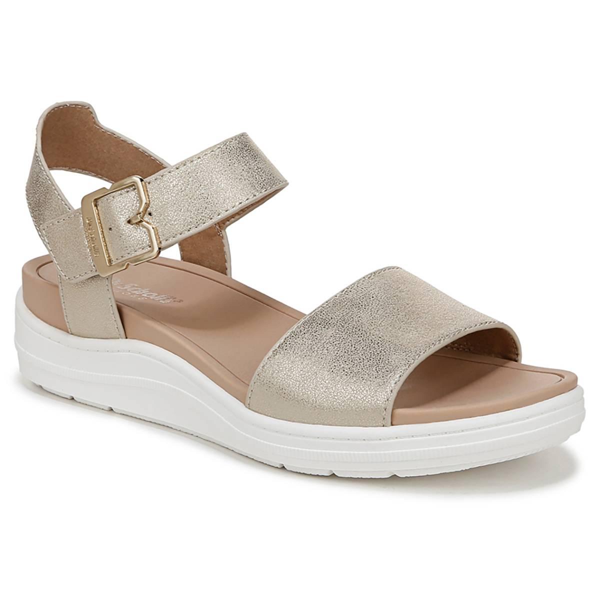 Womens Dr. Scholl''s Time Off Sky Sporty Wedge Sandals